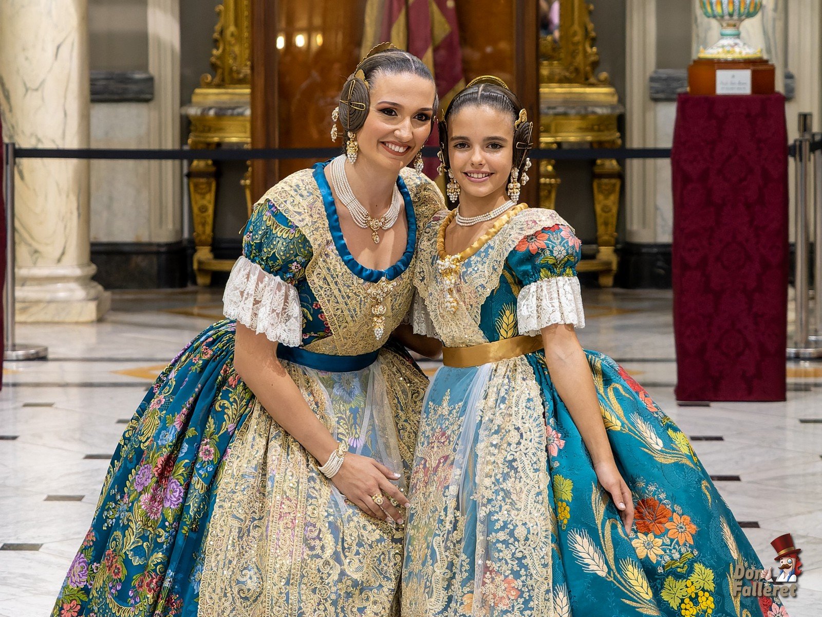 Paula Nieto Medina Y Laura Meng Hern Ndez Proclamadas Falleras