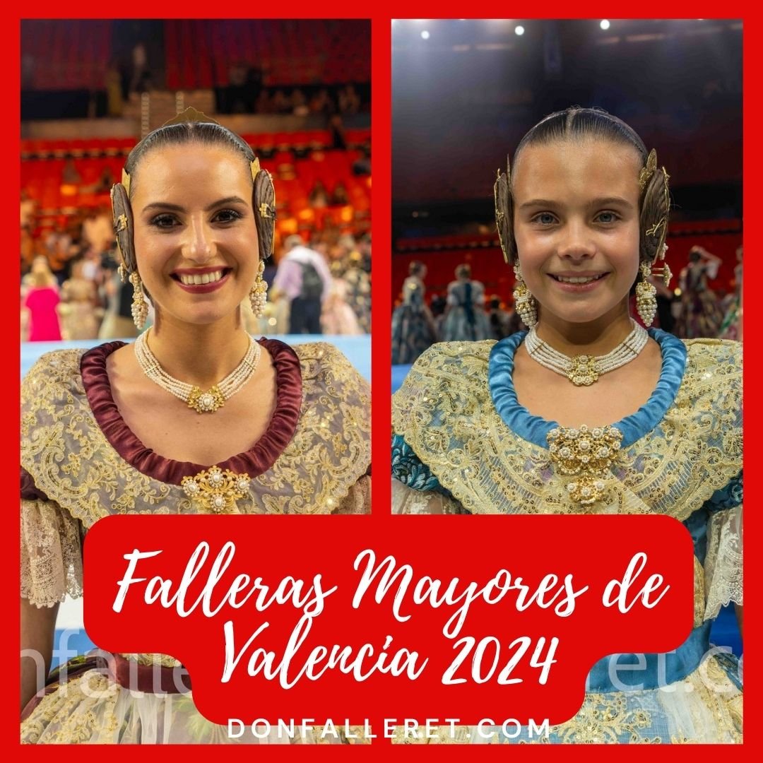 Valla Fallera María Estela Arlandis Ferrando y Marina García Arribas elegidas ...