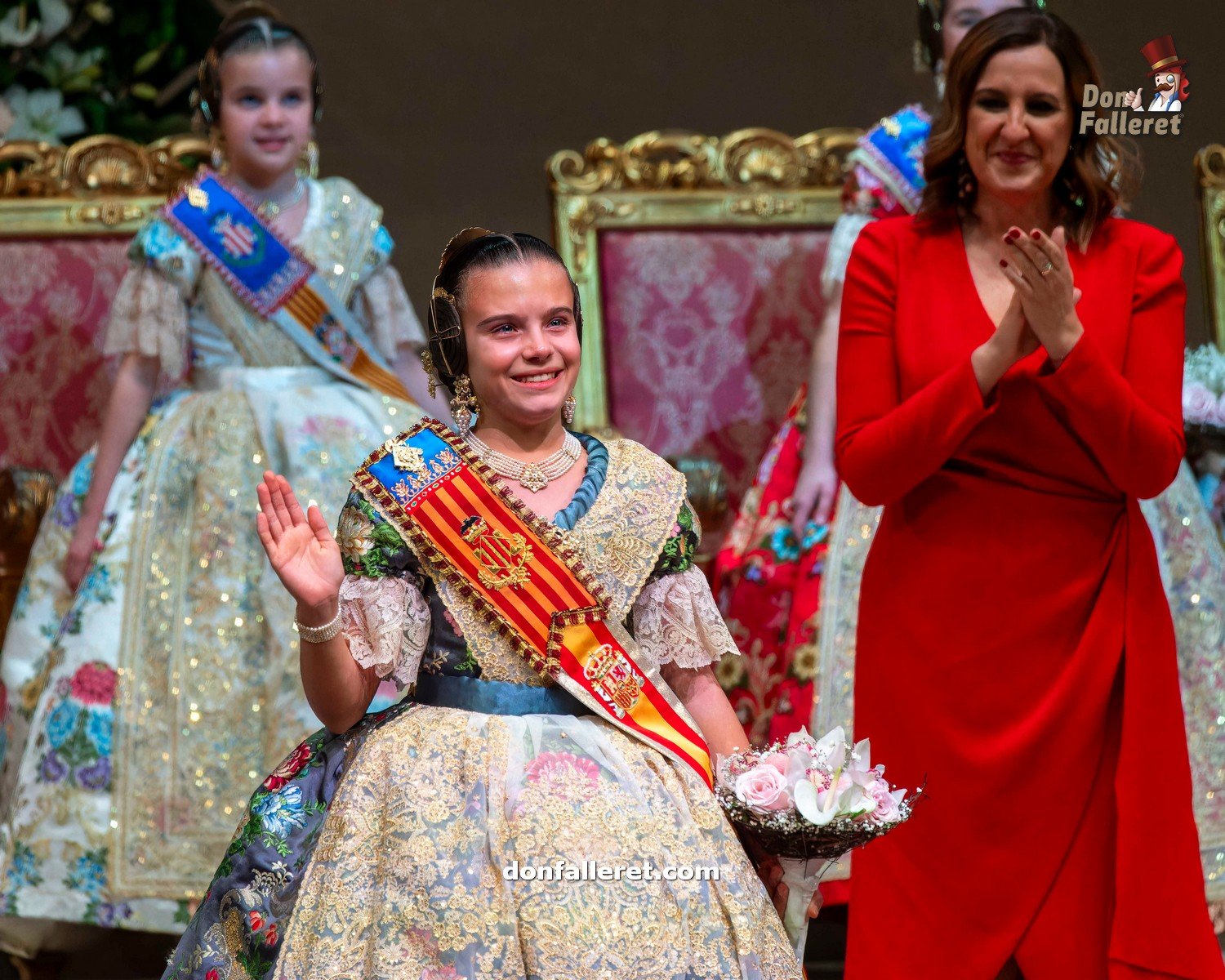 La Exaltación de Marina García Arribas, Fallera Mayor Infantil de ...